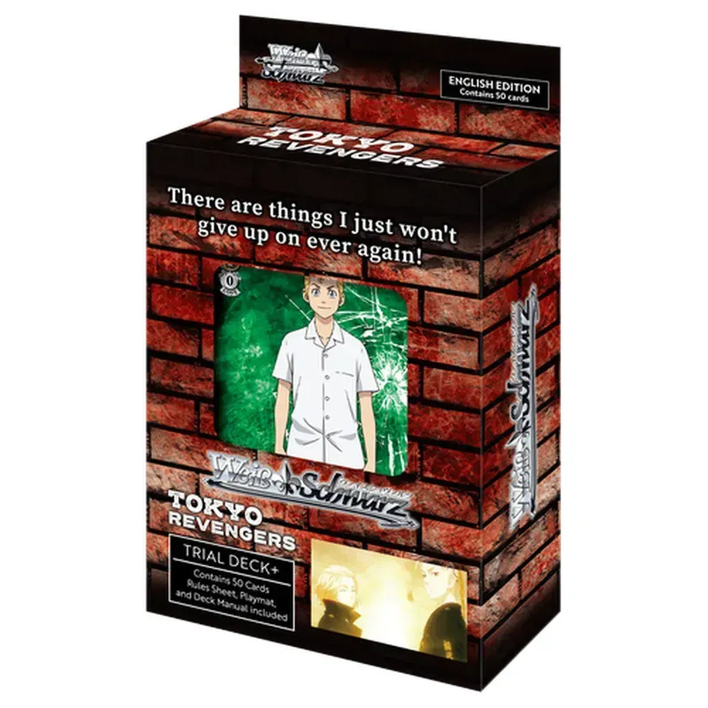 Weiss Schwarz - Tokyo Revengers Trial Deck+ Display Box - Trading Card Game-TCG-Weiss Schwarz-