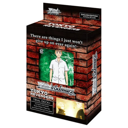 Weiss Schwarz - Tokyo Revengers Trial Deck+ Display Box - Trading Card Game-TCG-Weiss Schwarz-