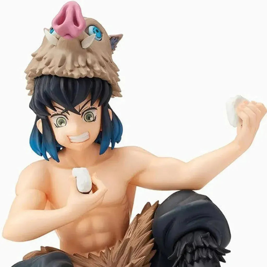Demon Slayer: Kimetsu no Yaiba - Inosuke Hashibira Premium Perching Statue