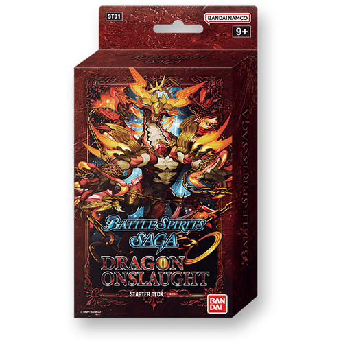 Battle Spirits Saga Card Game Starter Deck Dragon Onslaught  (ST01)