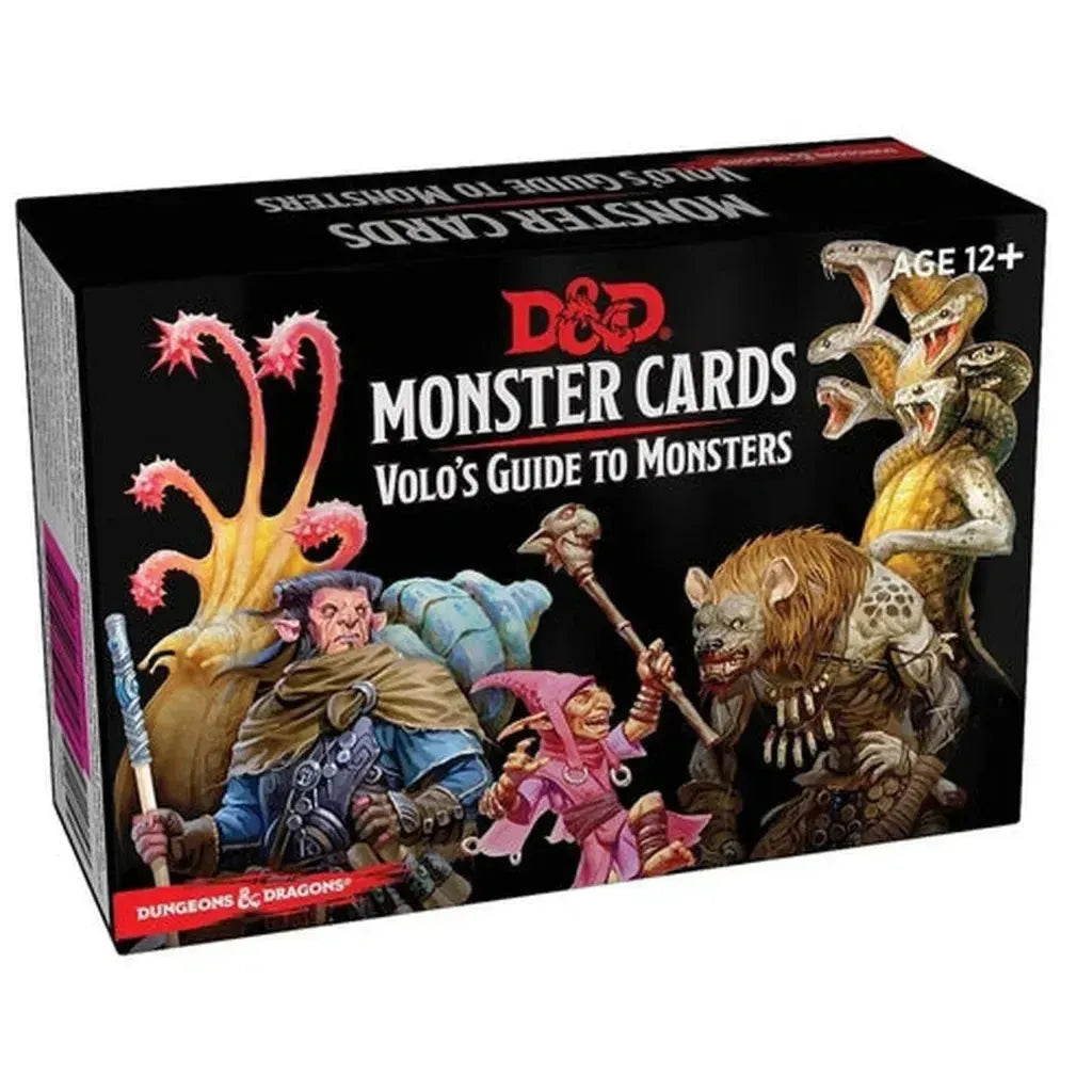 D&D Spellbook Cards Volos Guide to Monsters Deck-Tabletop RPG-Wizards of the Coast-