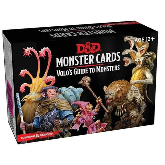 D&D Spellbook Cards Volos Guide to Monsters Deck-Tabletop RPG-Wizards of the Coast-