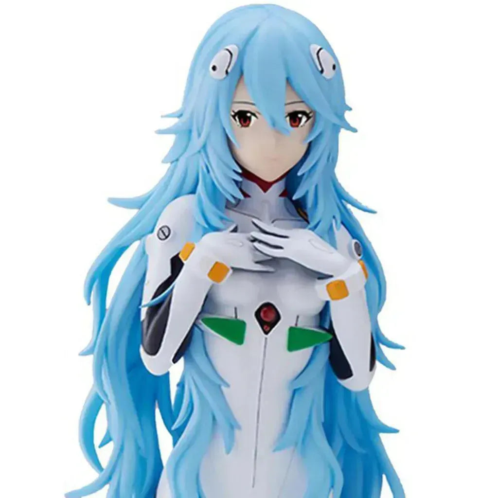 Evangelion: 3.0+1.0 Thrice Upon a Time - Rei Ayanami Long Hair Version Super Premium Statue