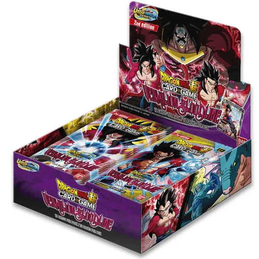 Dragon Ball Super Card Game UW2 Booster Display Vermilion Bloodline second edition-TCG-Bandai-Booster Box-