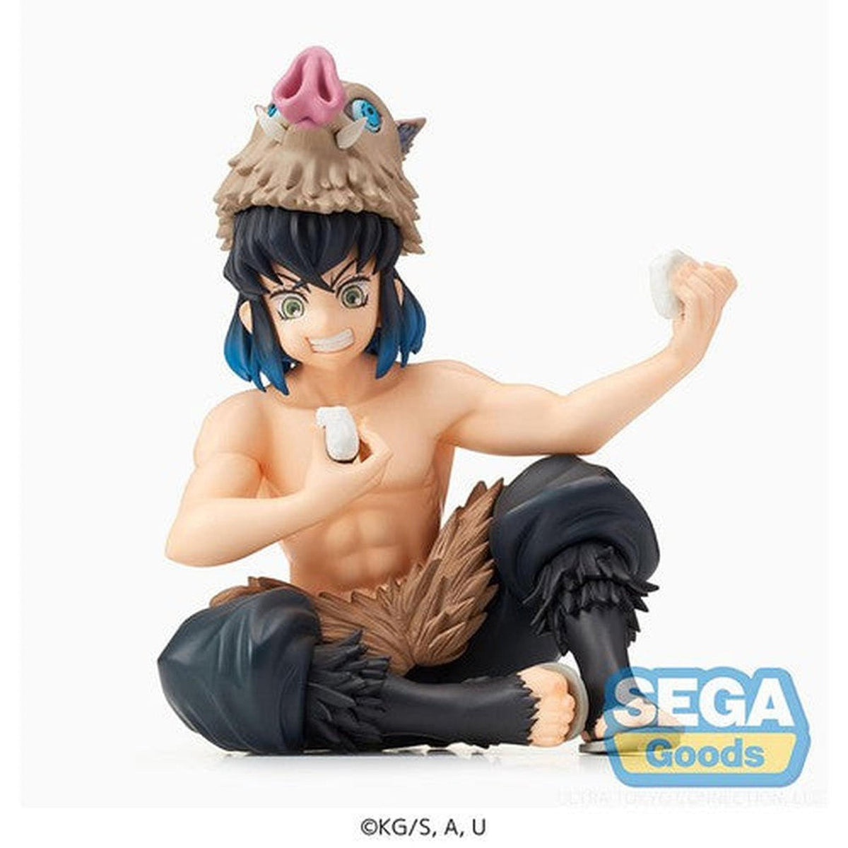 Demon Slayer: Kimetsu no Yaiba - Inosuke Hashibira Premium Perching Statue