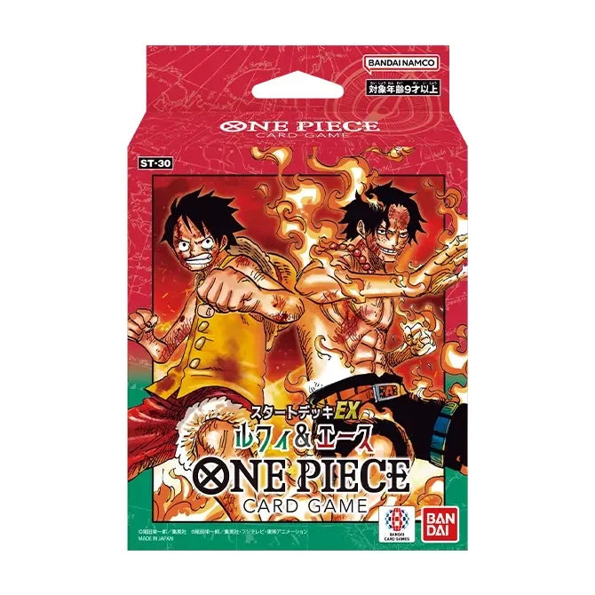 One Piece Card Game: Starter Deck – Luffy & Ace [ST-30] - Trading Card Game