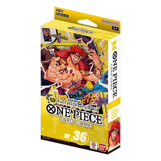 One Piece Card Game: Starter Deck – Eustass Kid [ST-36] - Trading Card Game