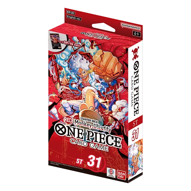 One Piece Card Game: Starter Deck – Monkey D. Luffy [ST-31] - Trading Card Game