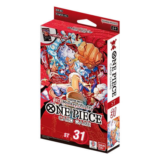 One Piece Card Game: Starter Deck – Monkey D. Luffy [ST-31] - Trading Card Game