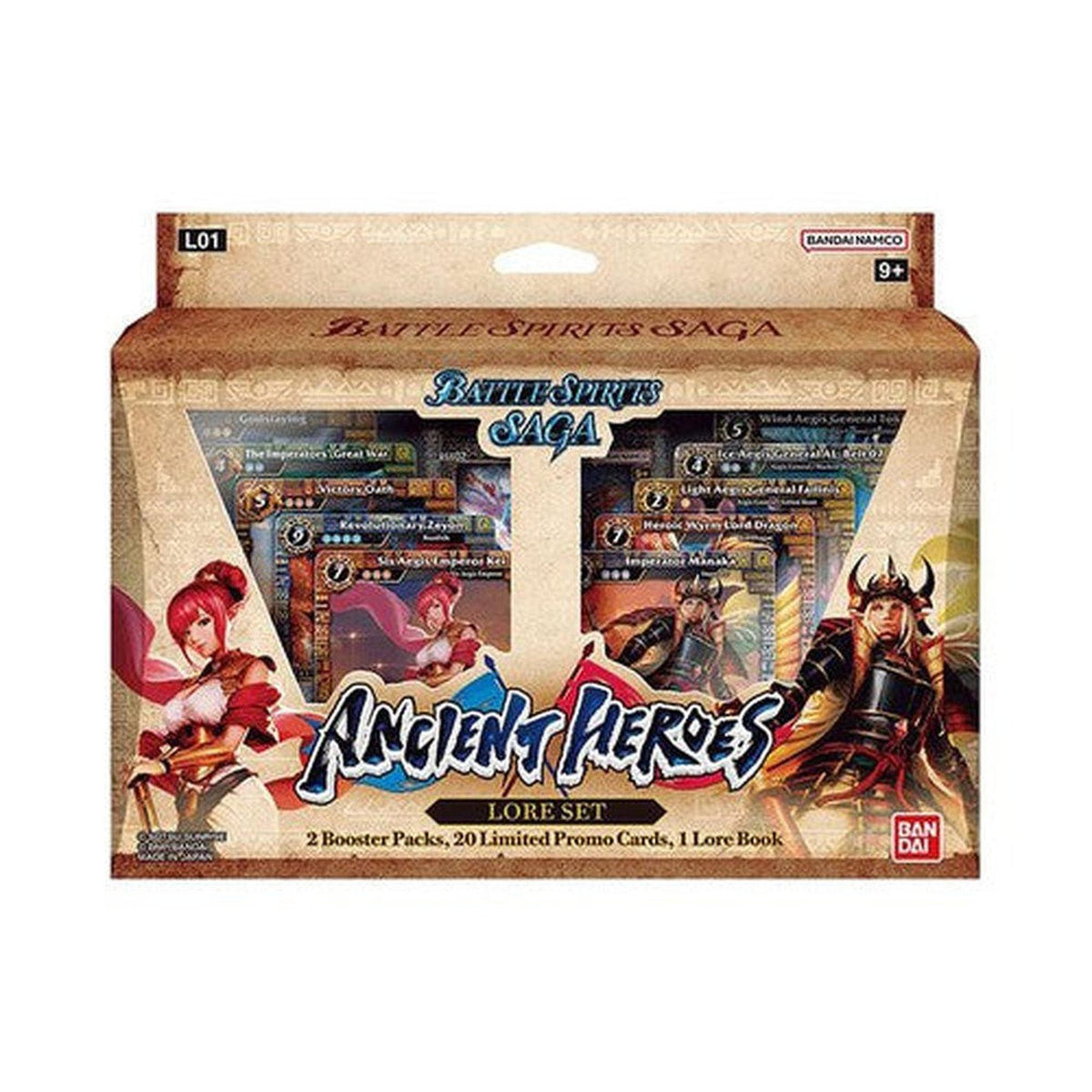 Battle Spirits Saga - Lore Set 01 Ancient Heroes (L01)