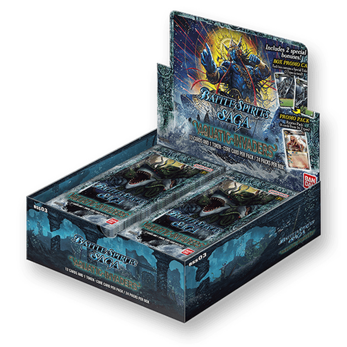 Battle Spirits Saga Card Game - Set 03 Aquatic Invaders Booster (BSS03)