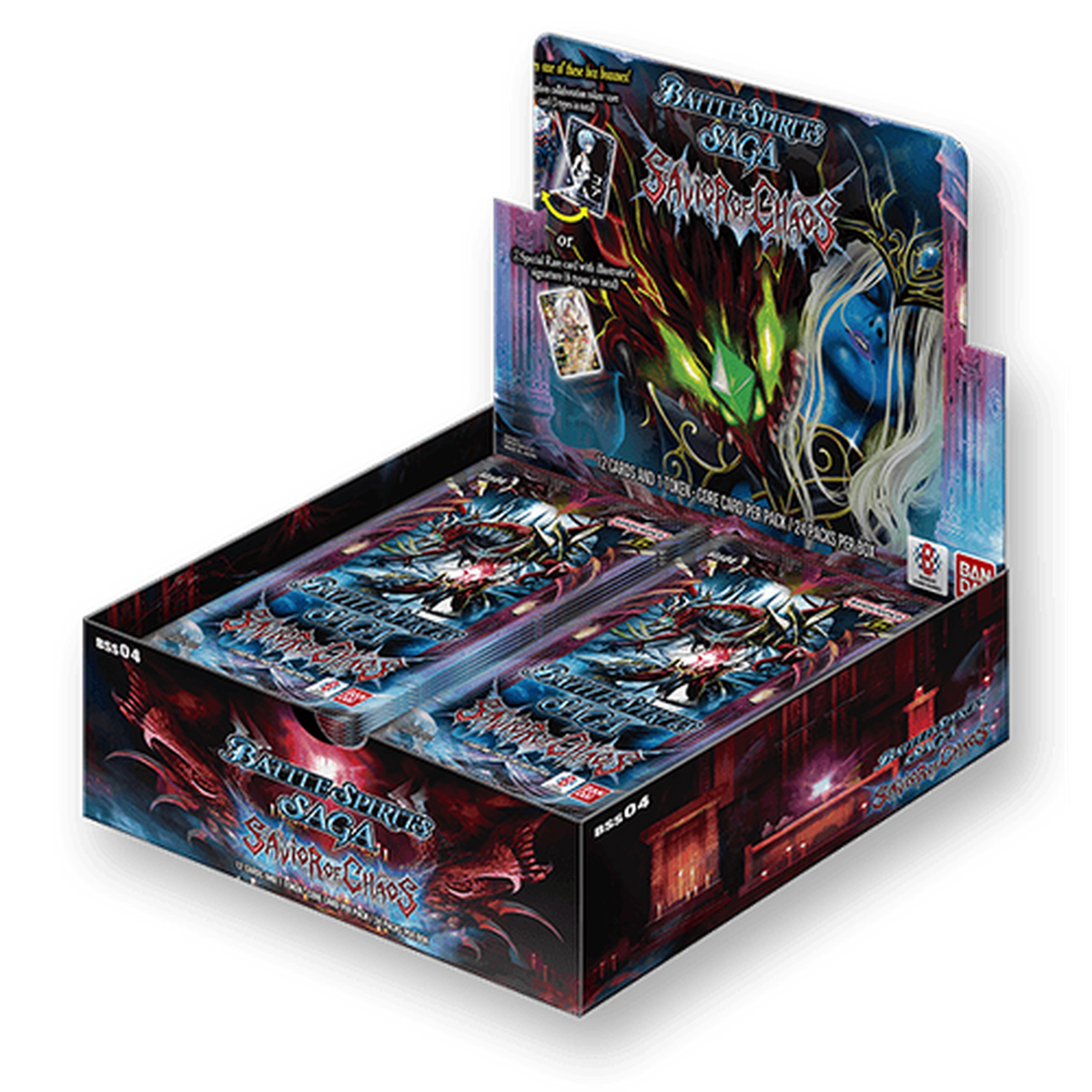 Battle Spirits Saga Card Game - Set 04 Savior of Chaos Booster [BSS04]