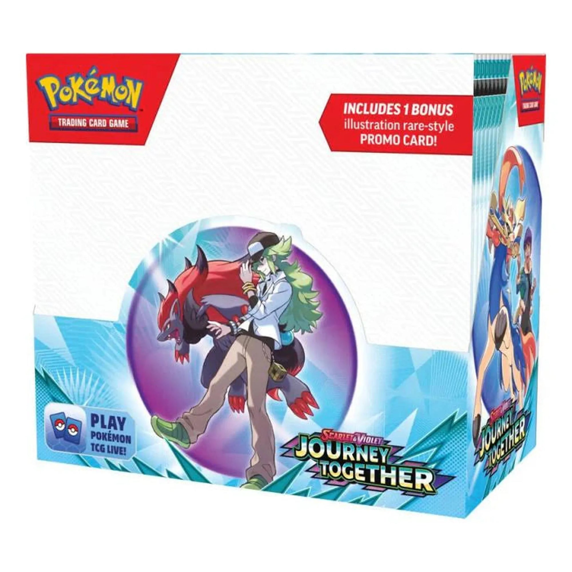 Journey Together Enhanced Booster Box with N’s Reshiram Art