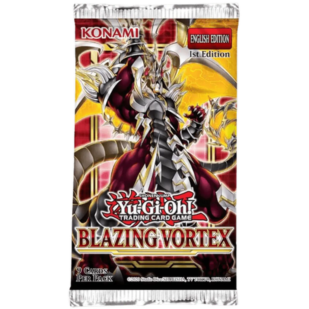 Yu-Gi-Oh! Blazing Vortex - Trading Card Game-TCG-Konami-Single Pack-
