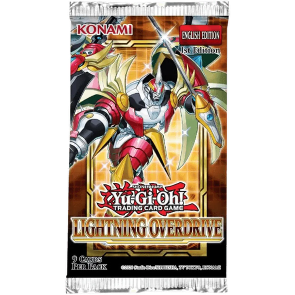 Yu-Gi-Oh! Lightning Overdrive - Trading Card Game-TCG-Konami-Single Pack-