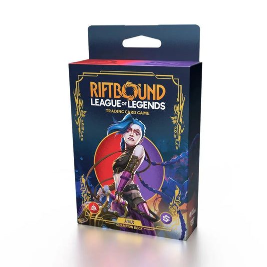 Image Riftbound: League of Legends TCG – Champion Deck – Set One: Origins – Jinx - Trading Card Game