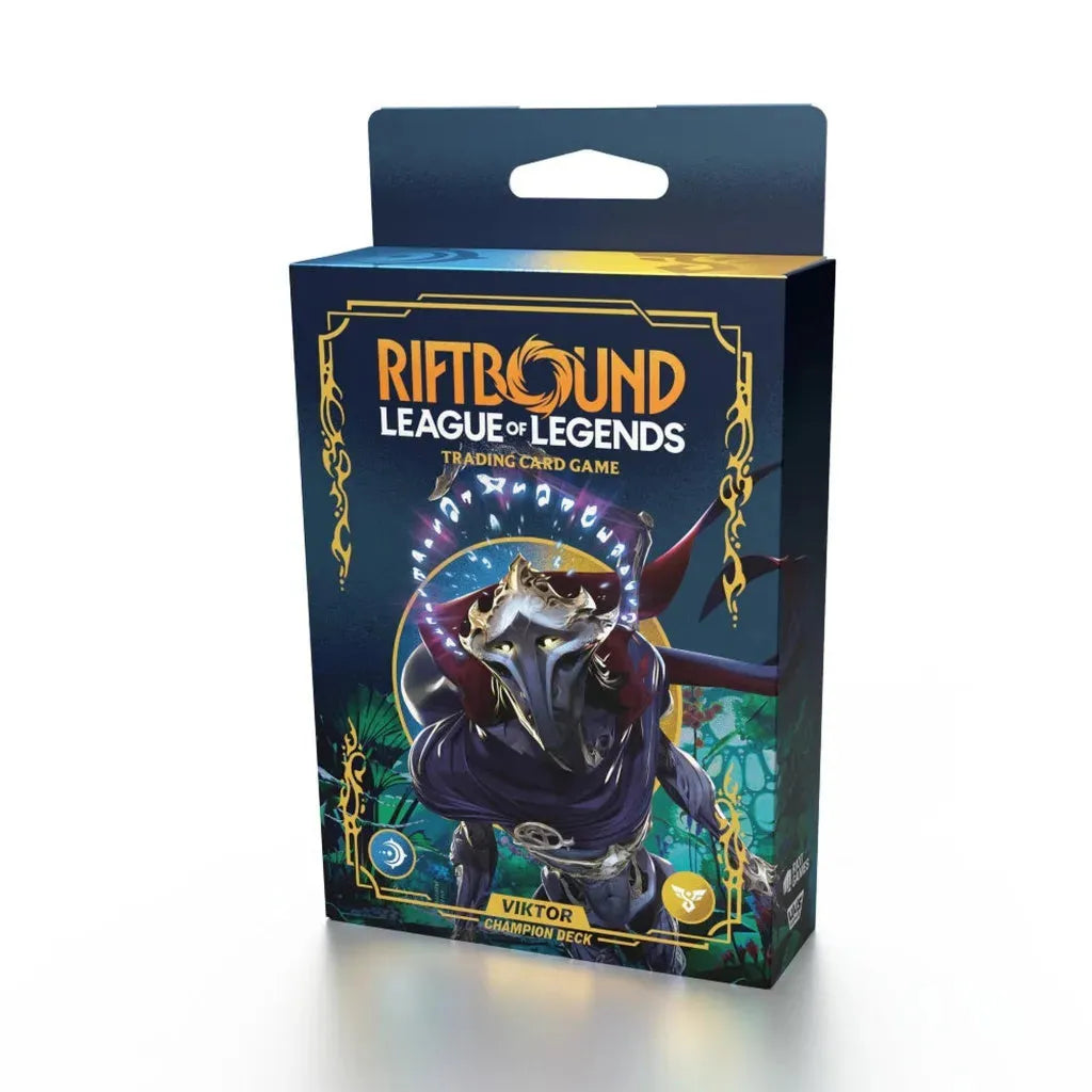 Riftbound League of Legends Viktor Champion Deck Trading Card Game