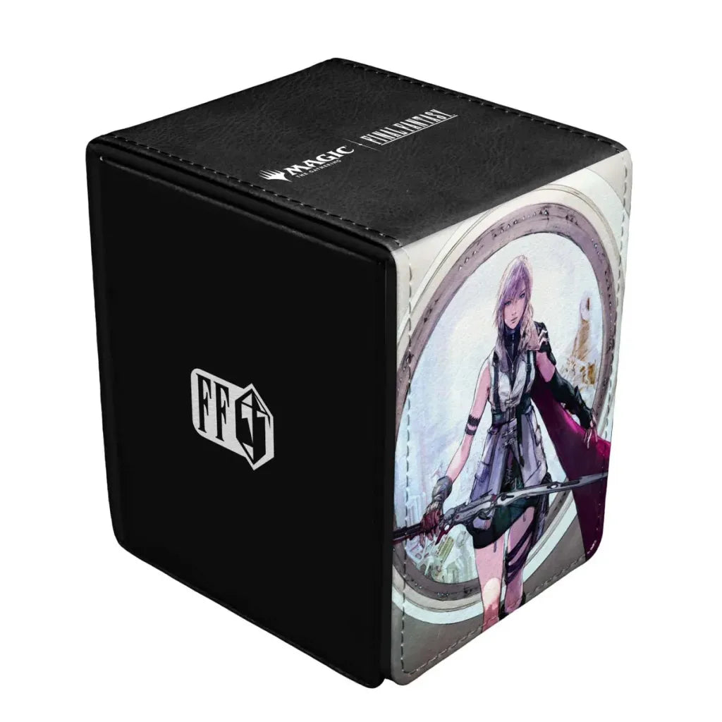 Ultra-Pro-Magic-the-Gathering-Final-Fantasy-Lightning-Army-of-One-Premium-Alcove-Flip-Deck-Box