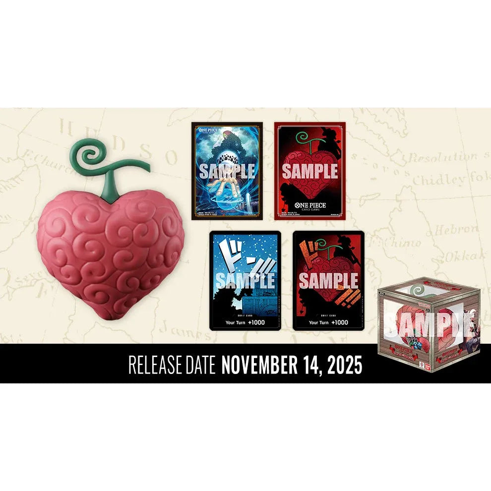 One Piece Card Game - Devil Fruits Collection Vol. 3 - Exclusive DON Cards and Sleeves
