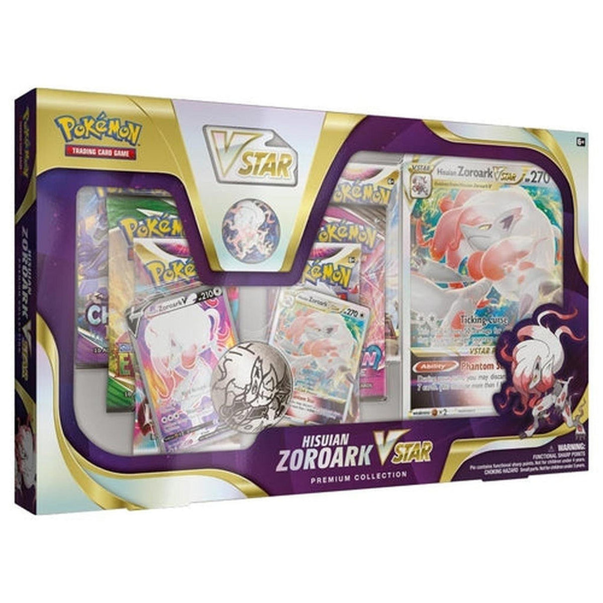 Pokemon - TCG - Hisuian Zoroark VSTAR Premium Collection