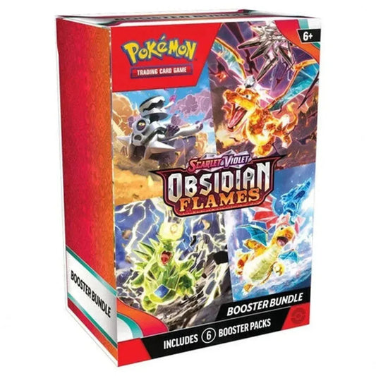POKÉMON TCG Scarlet & Violet 3: Obsidian Flames Booster Bundle