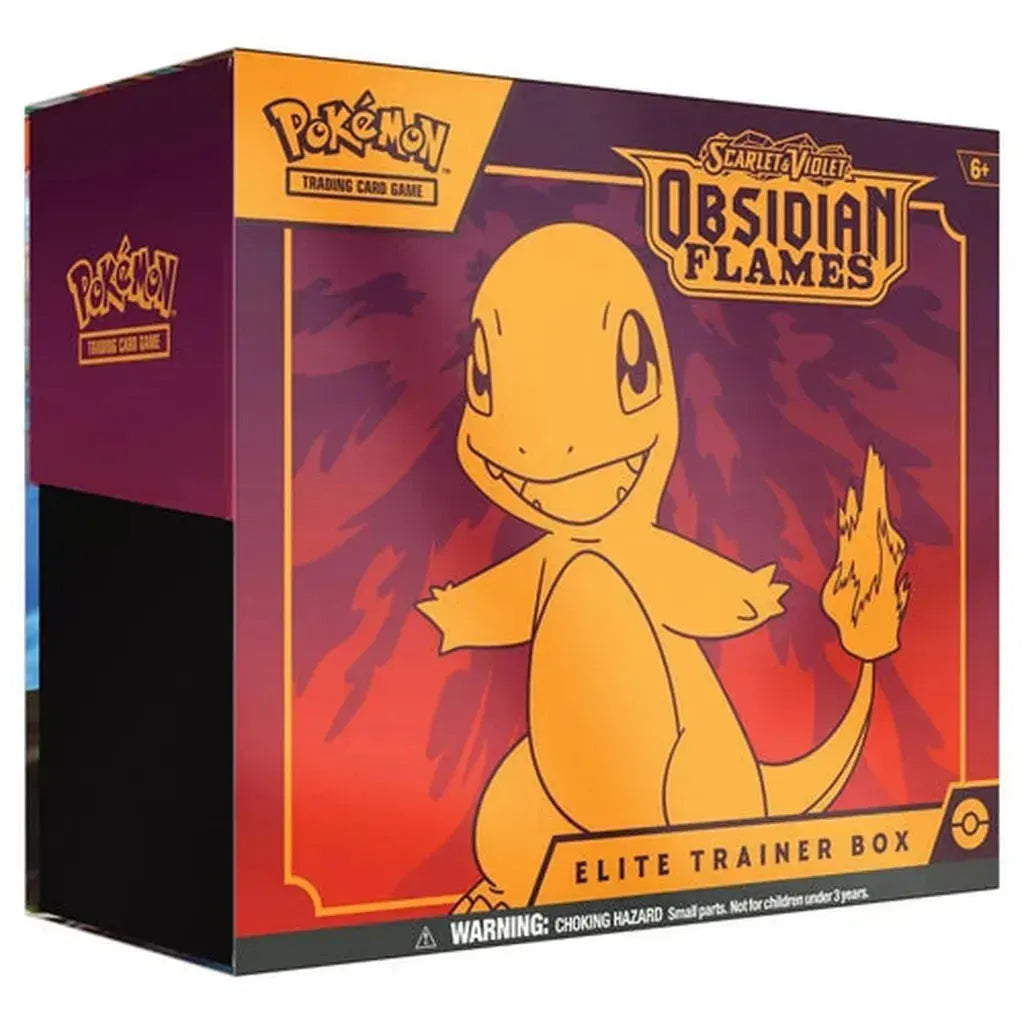 POKÉMON TCG Scarlet & Violet 3: Obsidian Flames Elite Trainer Box (ETB)