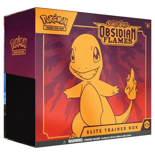 POKÉMON TCG Scarlet & Violet 3: Obsidian Flames Elite Trainer Box (ETB)