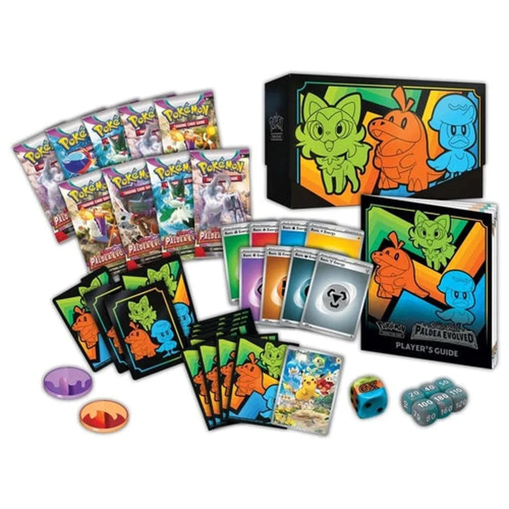 Pokemon - TCG - Scarlet &amp; Violet: Paldea Evolved Elite Trainer Box