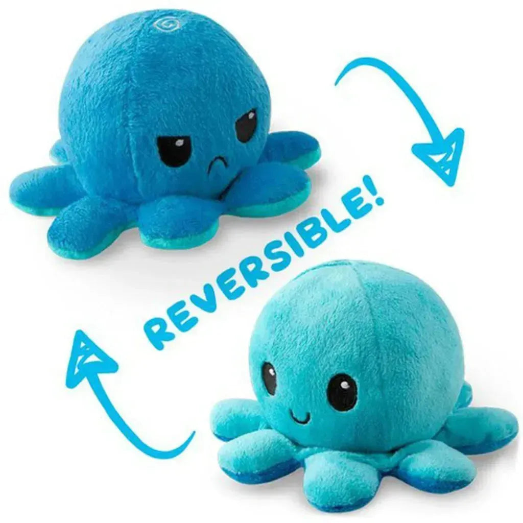 Tee Turtle - Reversible Octopus Plushie