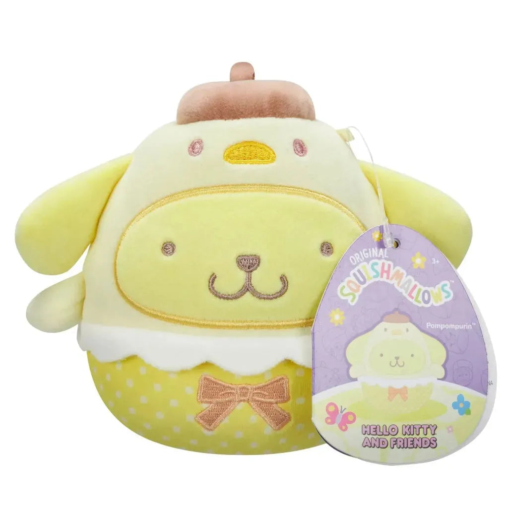 Pompompurin Chick Squishmallow 5 Inch Plush