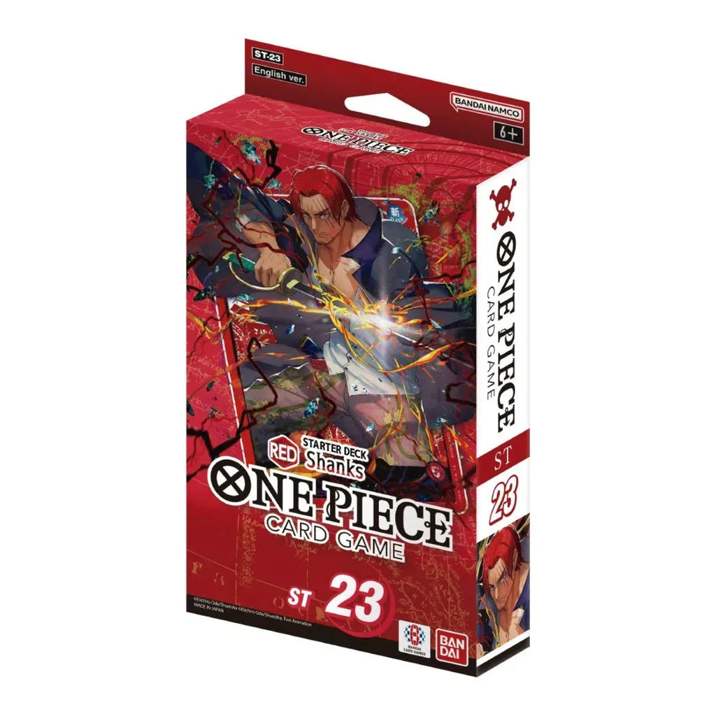 One Piece Card Game ST-23 Red Starter Deck Shanks Box Art