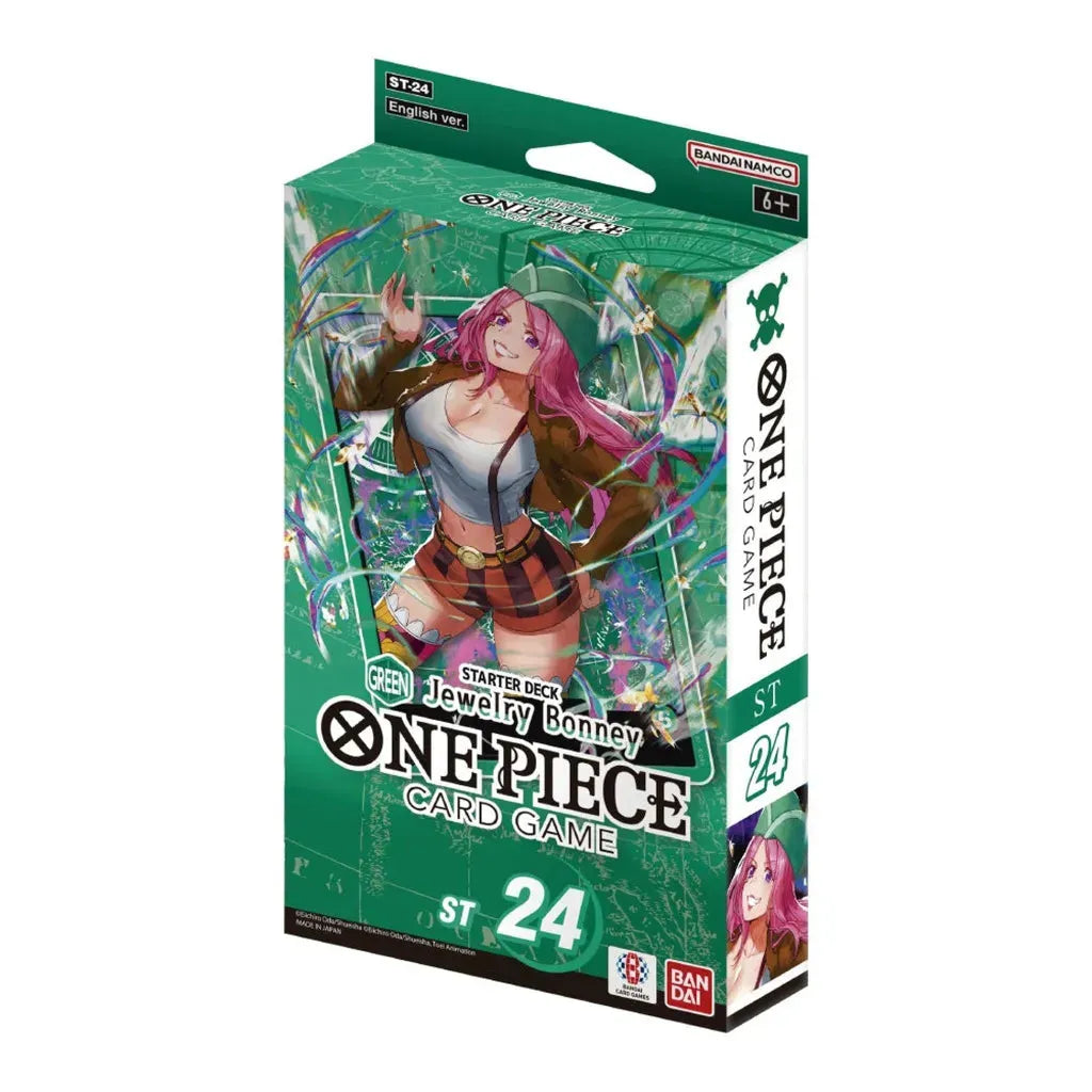 One Piece Card Game ST-24 Green Starter Deck Jewelry Bonney 