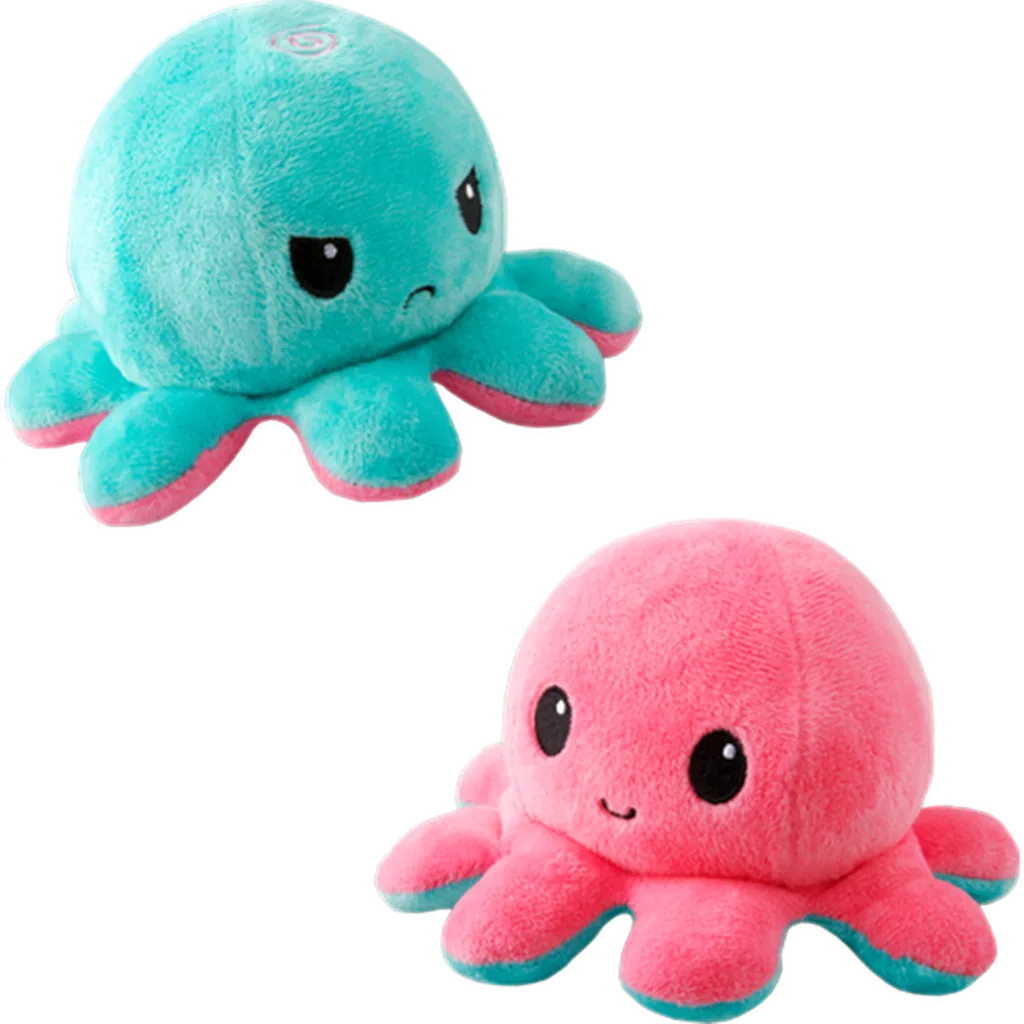 Tee Turtle - Reversible Octopus Plushie