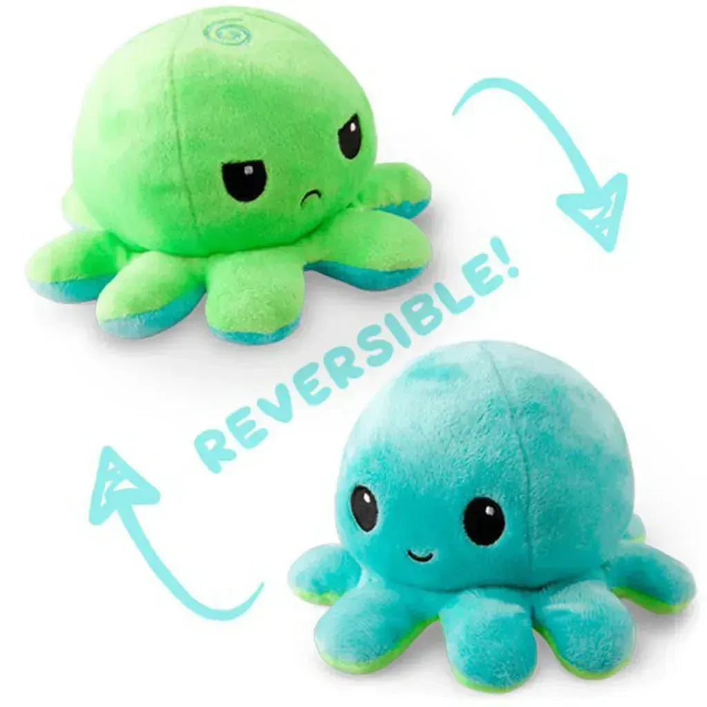 Tee Turtle - Reversible Octopus Plushie