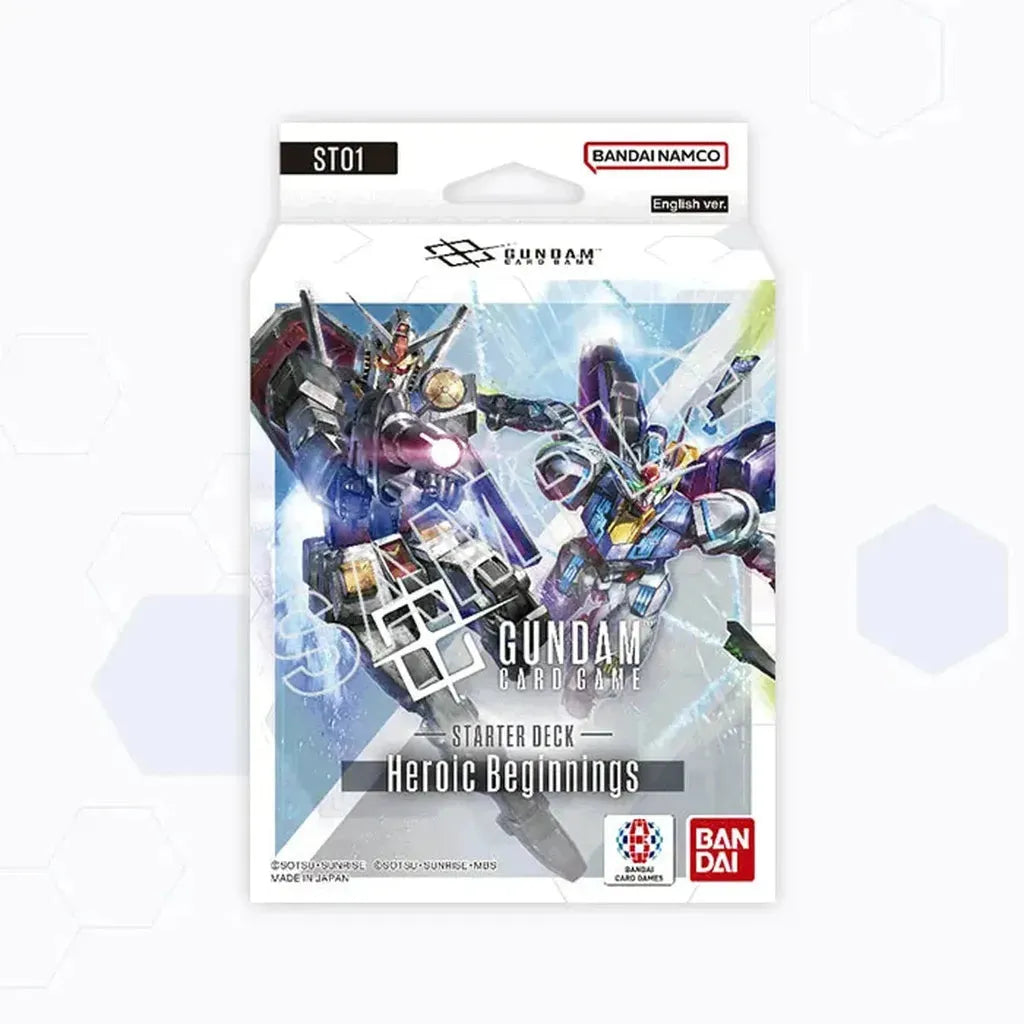 Gundam Card Game Heroic Beginnings Starter Deck ST01