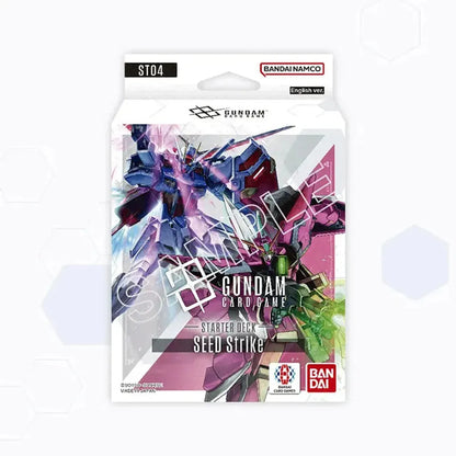 Gundam Card Game Starter Deck ST04 SEED Strike