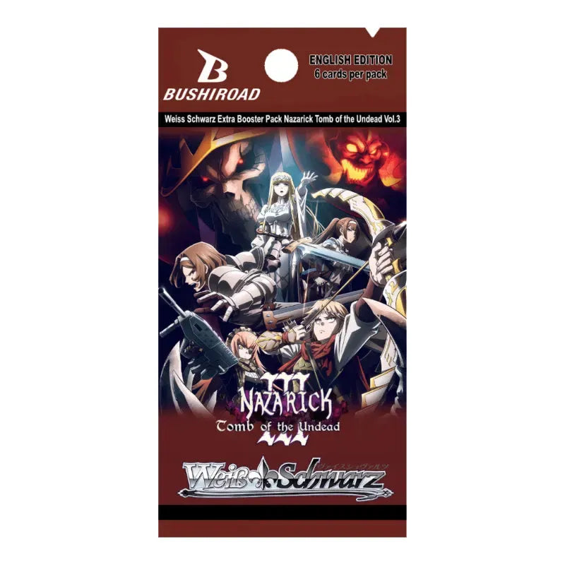 overlord weiss schwarz booster box Pack Vol.2 16 Pack japanmaster While centering around season 3 of the TV anime Weiss Schwarz Overlord Premium Japanese