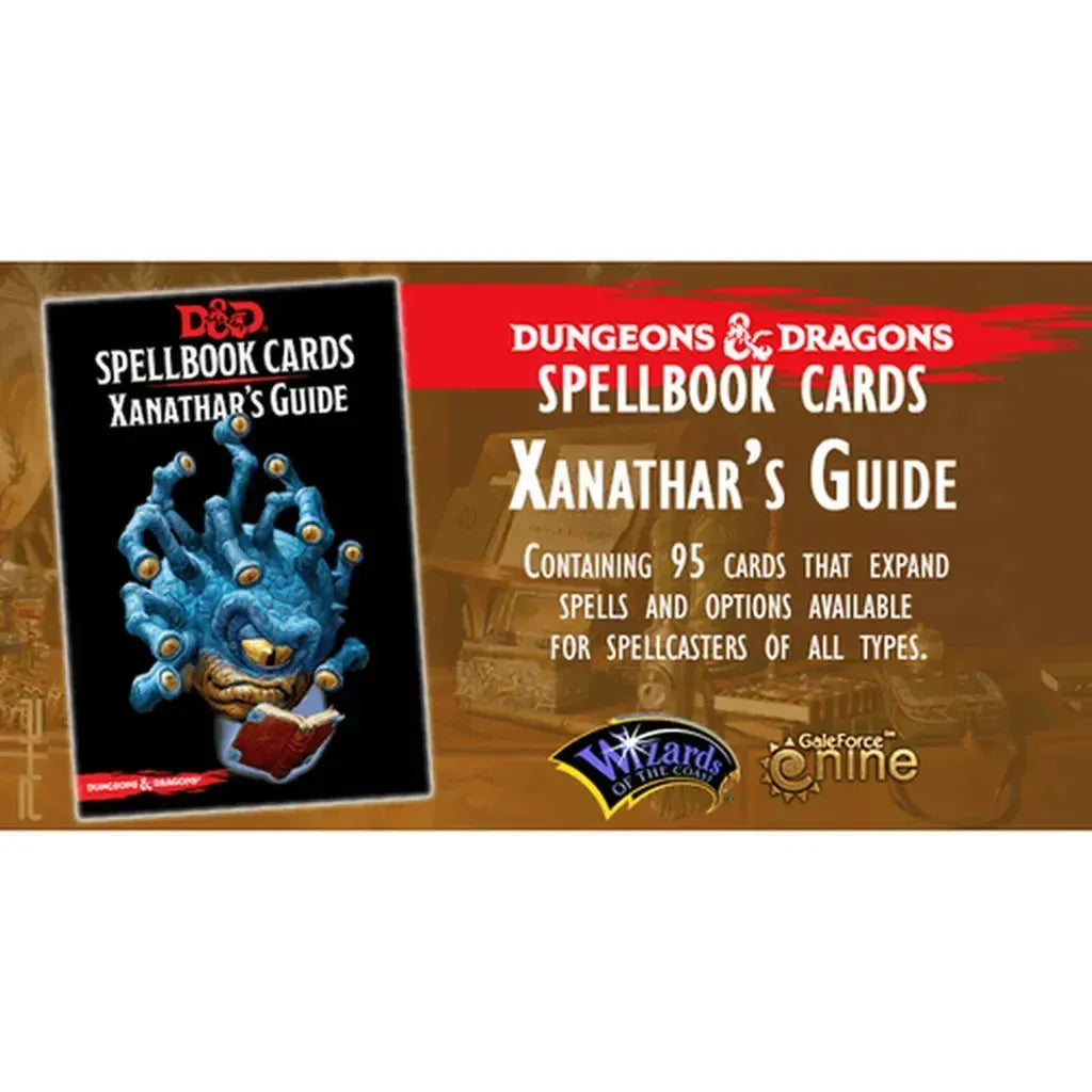 D&D Spellbook Cards Xanathars Deck 2018 Edition-Tabletop RPG-Wizards of the Coast-