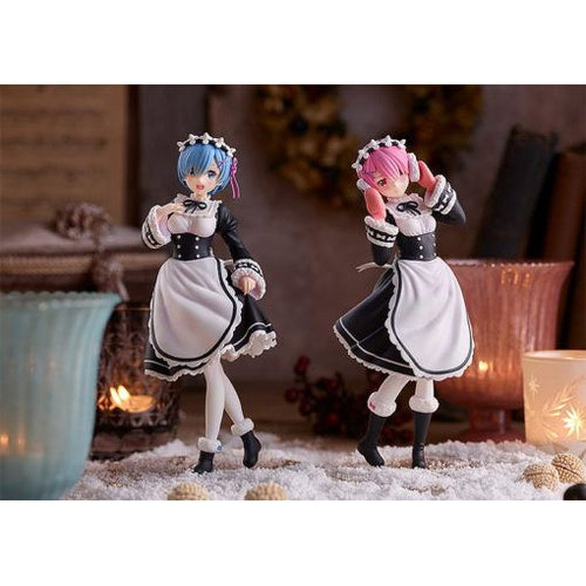Re:Zero - Starting Life in Another World POP UP PARADE Ram: Ice Season Ver-Figure-Good Smile Company-
