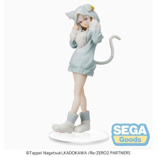 Re:Zero Starting Life in Another World Emilia The Great Spirit Super Premium Statue-Figure-Sega-