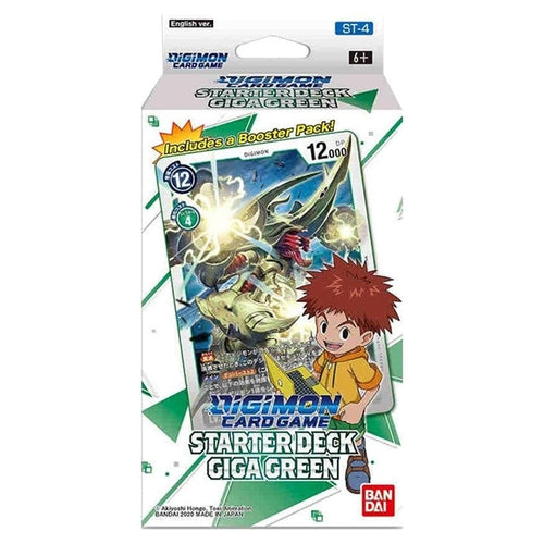 Digimon Card Game - Series 04 Starter 04 Giga Green-TCG-Bandai-