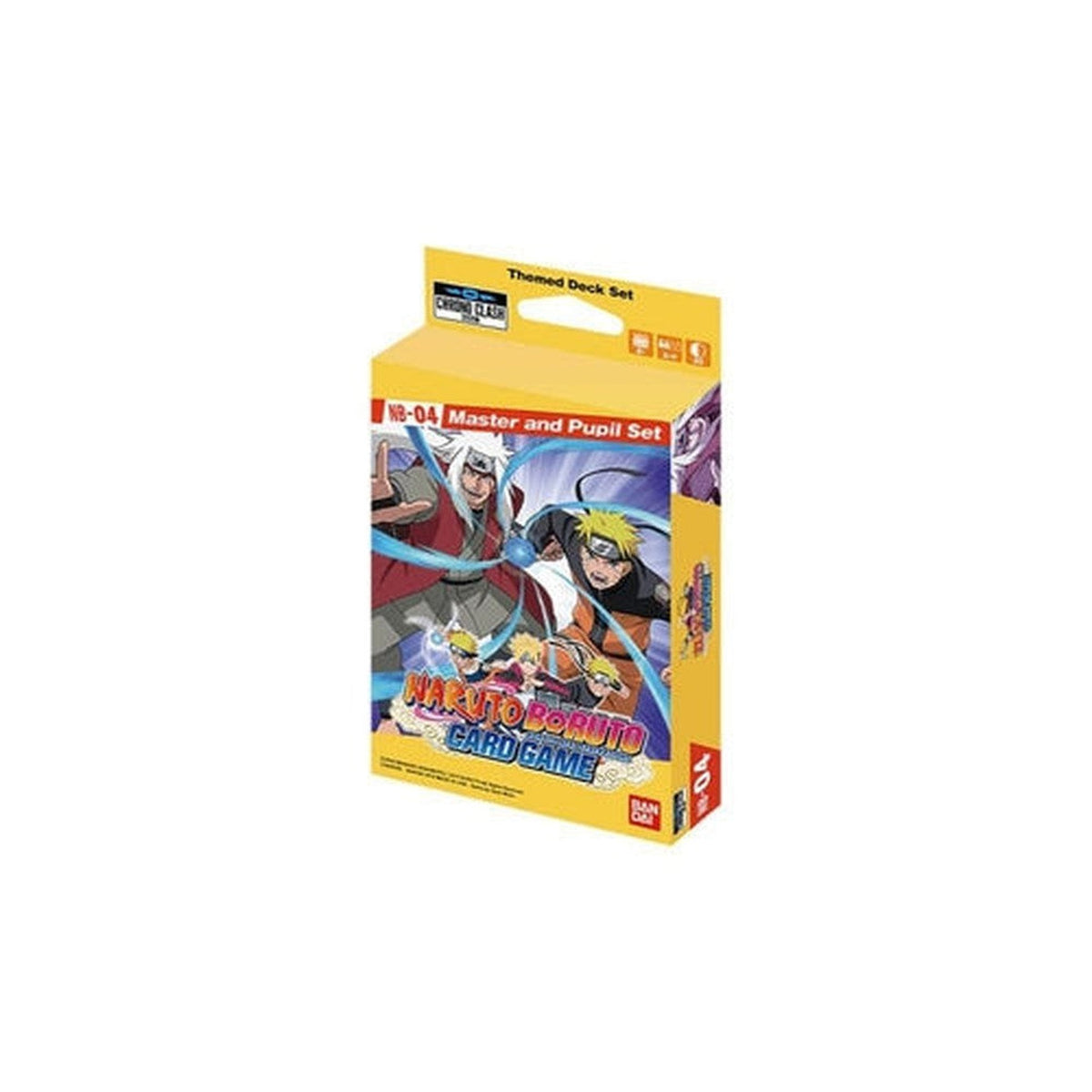 Naruto Boruto Expansion Deck Master &amp; Student Set Chrono Clash System - Trading Card Game-TCG-Bandai-