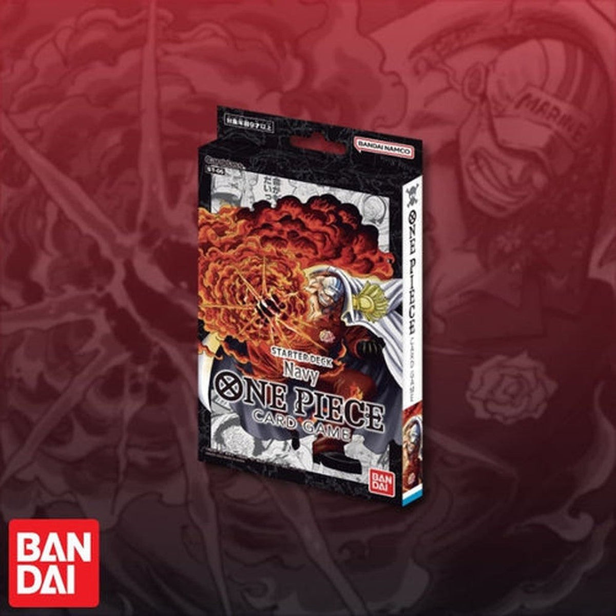 One Piece Card Game Navy (ST-06) Starter Deck - Trading Card Game-TCG-Bandai-