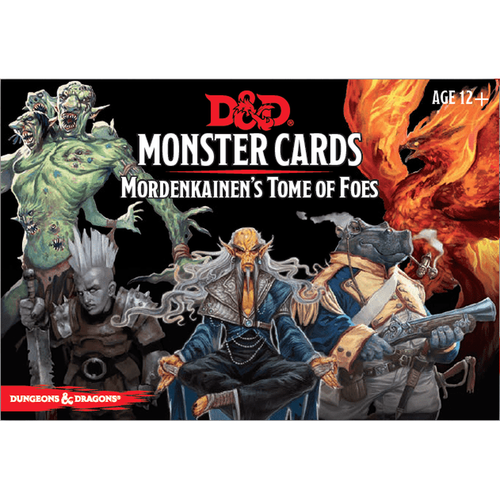 D&amp;D Spellbook Cards Mordenkainens Tome of Foes Deck-Tabletop RPG-Wizards of the Coast-