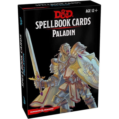 D&D Spellbook Cards Paladin Deck (69 Cards) Revised 2017 Edition-Tabletop RPG-Wizards of the Coast-
