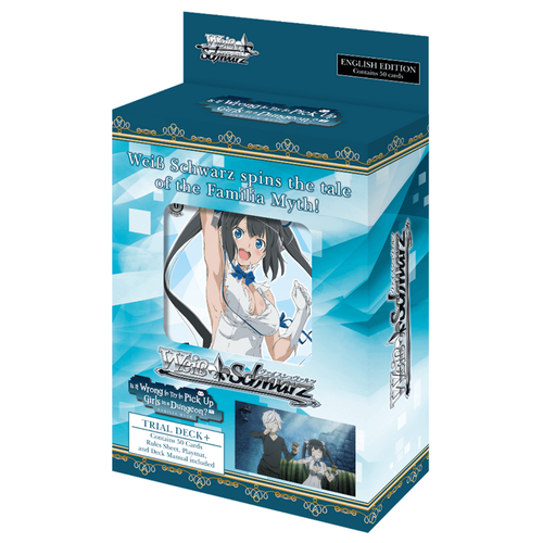 Weiss Schwarz - Is It Wrong to Try to Pick Up Girls in a Dungeon? Trial Deck+ Display Box - Trading Card Game-TCG-Weiss Schwarz-