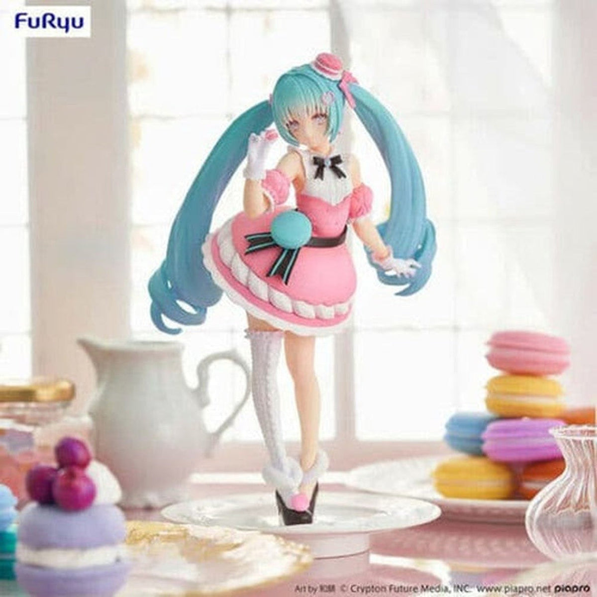 Hatsune Miku - SweetSweets Series Macaroon Exceed Creative Statue-Figure-FuRyu-