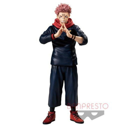 BanprestoFigureWe’ll fight to the death, If you win I’ll save you without my conditions and If I win you come to life under my conditions.
Jujutsu Kaisen follows high school studenJujutsu Kaisen Sukuna