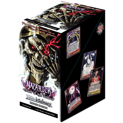 Weiss Schwarz - (Overlord) Nazarick: Tomb of the Undead Booster Box - Trading Card Game-TCG-Weiss Schwarz-
