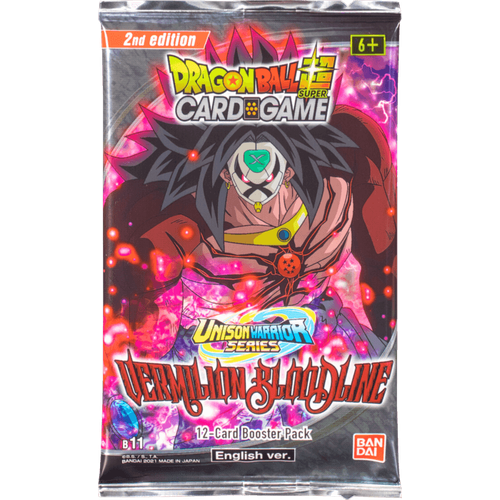 Dragon Ball Super Card Game UW2 Booster Display Vermilion Bloodline second edition-TCG-Bandai-Single Pack-